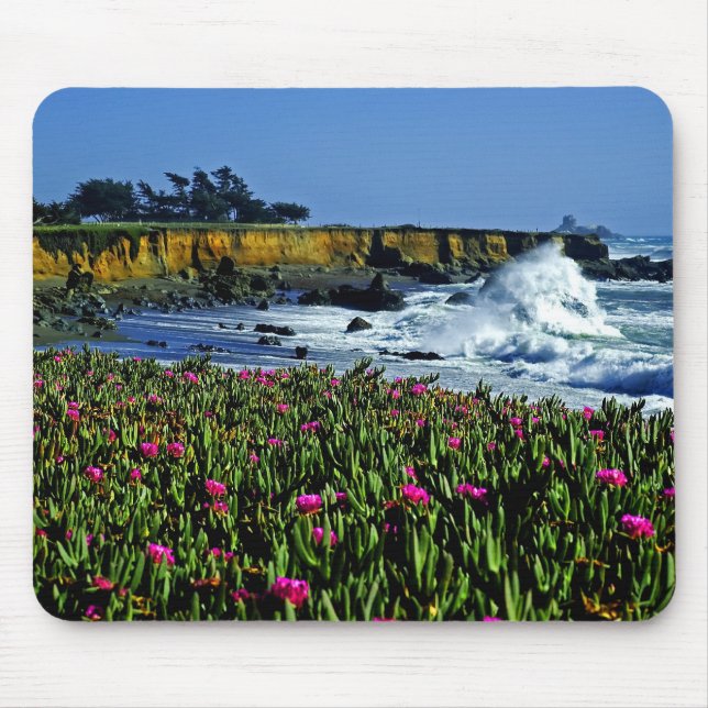Tapis De Souris Côte Mousepad de la Californie (Devant)