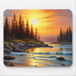 Tapis De Souris coucher de soleil