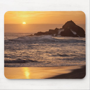 Tapis De Souris Coucher de soleil à Pfeiffer Beach