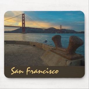 Tapis De Souris Coucher de soleil de Golden Gate