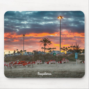 Tapis De Souris Coucher de soleil de Maspalomas