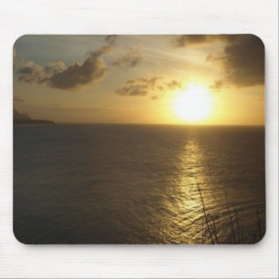Tapis De Souris Coucher de soleil hawaïen