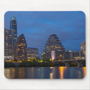 Tapis De Souris Coucher de soleil sur le lac Lady Bird