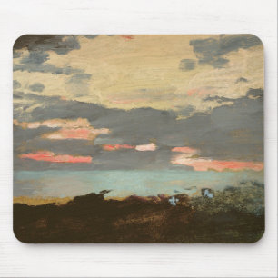 Tapis De Souris Coucher du soleil, baie de Saco