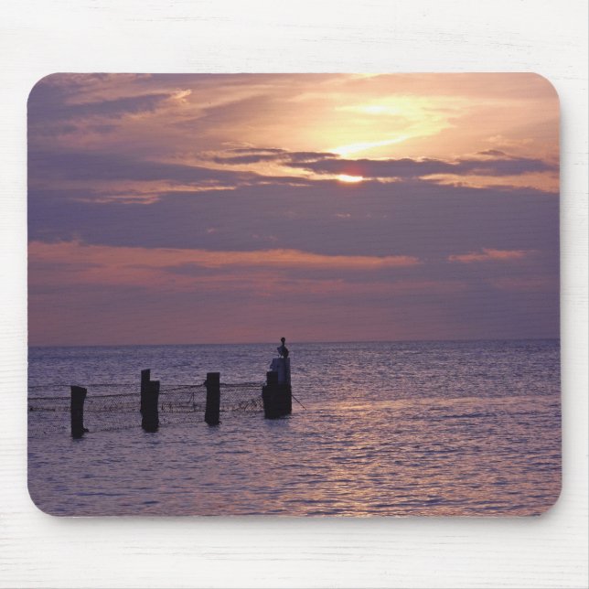 Tapis De Souris Coucher du soleil de Cozumel (Devant)