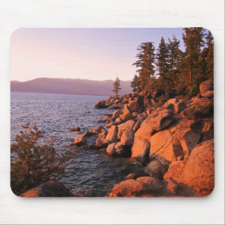 Tapis De Souris Coucher du soleil sur le rivage du nord