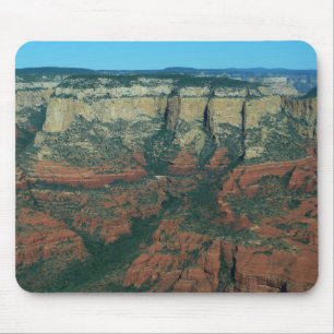 Tapis De Souris Couches de roches rouges à Sedona Arizona