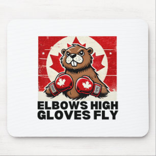 Tapis De Souris Coudes Haut Canada Taxes canadiennes Beaver B