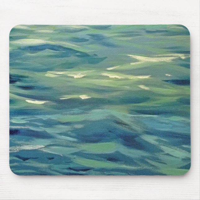 Tapis De Souris Couleur d'eau (Devant)