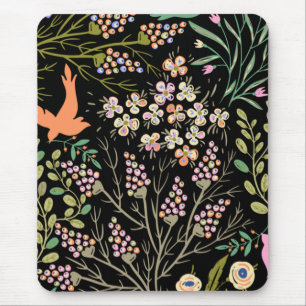 Tapis De Souris Couleur D'Été Florale Et Glamour Sans Faille Motif