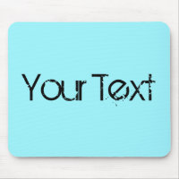 COULEUR UNIQUEMENT / cyan + votre texte