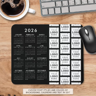 Tapis De Souris Couleurs personnalisées du calendrier du Motif du 