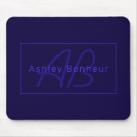 Couleurs violettes profondes modernes | Nom et mon