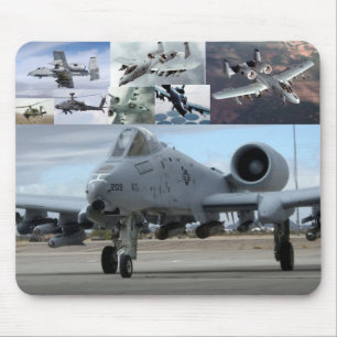 Tapis De Souris Coup de foudre A10 et AH-64 Apache