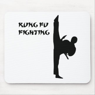 Tapis De Souris Coup-de-pied d'avant de Kung Fu