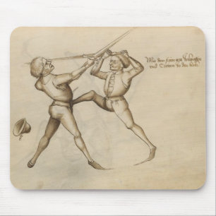 Tapis De Souris Coup-de-pied de Talhoffer