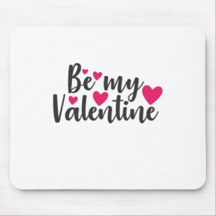 Tapis De Souris Couple Art Be My Valentine