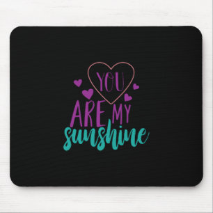 Tapis De Souris Couple Art Vous Êtes Mon Soleil