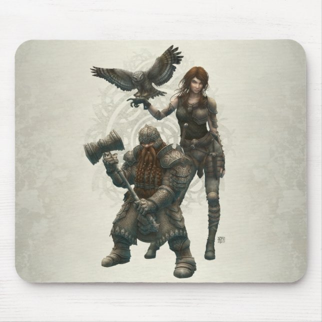 Tapis De Souris Couples Mousepad (Devant)