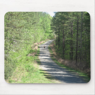 Tapis De Souris Coureur isolé