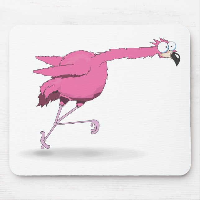 Tapis De Souris Courir le long de Flamingo (Devant)