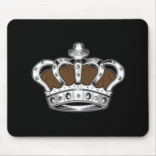 Tapis De Souris Couronne - Brun
