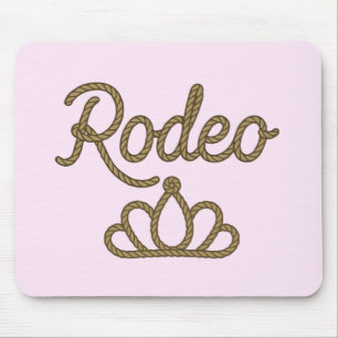 Tapis De Souris Couronne de Tiara Country Western Reine de Rodéo