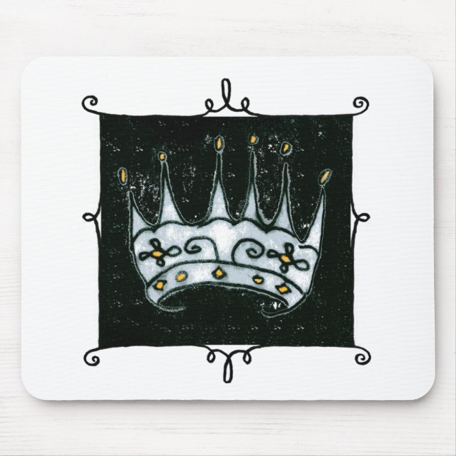 Tapis De Souris couronne gothique (Devant)