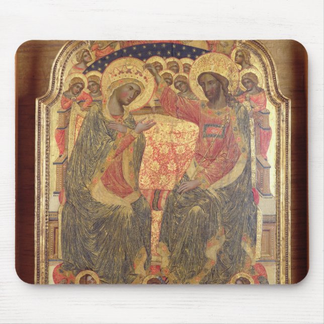 Tapis De Souris Couronnement de la Vierge, 1372 (Devant)