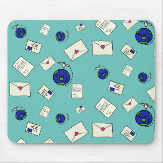 Tapis De Souris Courrier autour du monde