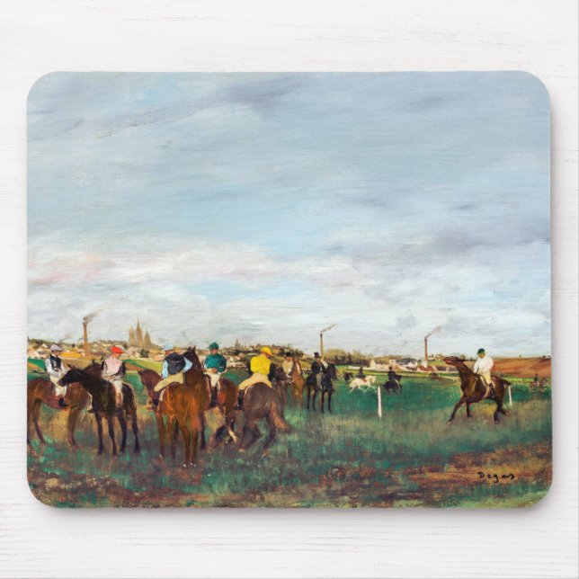 Tapis De Souris Course À Cheval, Edgar Degas (Devant)
