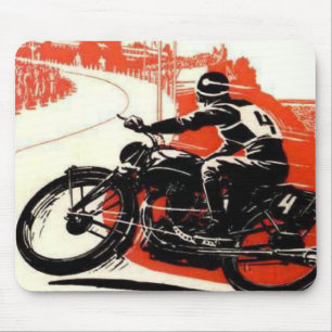 Tapis De Souris Course au cycle moteur