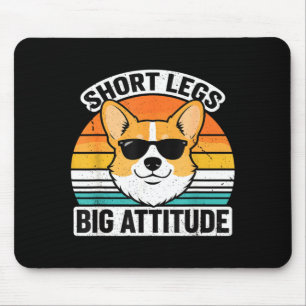 Tapis De Souris Courtes Pattes Grande Attitude Maman Papa Corgi Dr