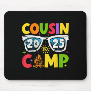 Tapis De Souris Cousin Camp 2025 Vacances familiales Camping d'été