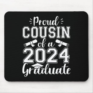 Tapis De Souris Cousin D'Un Cl De 2024 Gradué Diplômé Supérieur