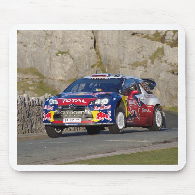 Tapis De Souris Couverture de voiture de rassemblement de WRC (Devant)