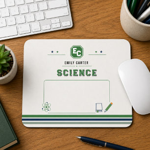 Tapis De Souris Couverture personnalisée de l'école de sciences ve