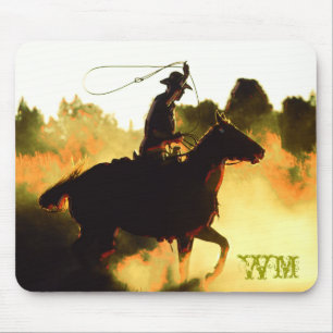 Tapis De Souris Cowboy 1 Mousepad
