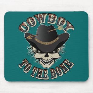 Tapis De Souris Cowboy Skull