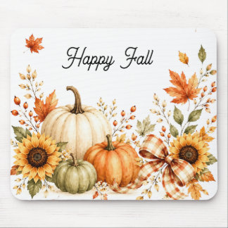 Tapis de souris Cozy Fall Pumpkin