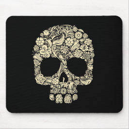 Tapis De Souris Crâne à sucre, Dia de los Muertos #27