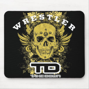 Tapis De Souris crâne d'or