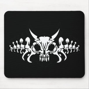 Tapis De Souris Crâne tribal