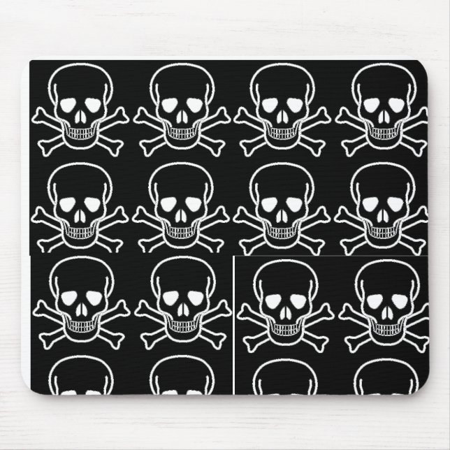 Tapis De Souris crânes (Devant)