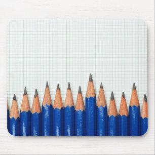 Tapis De Souris Crayons et papier de graphique