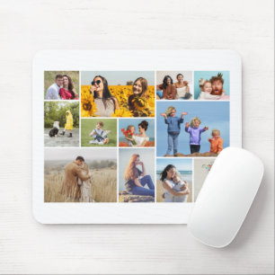 Tapis De Souris Create Your Own Simple 12 Photo Collage