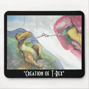 Tapis De Souris Création de T-Rex