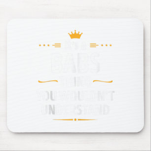 Tapis De Souris Création encrée - C'est A Babs Thing que vous ne p