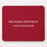 Creative Carmine rouge minimaliste classique itali