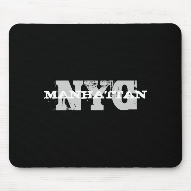 Tapis De Souris Creative Nyc Manhattan New York City Template  (Devant)